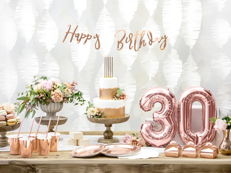 Set 6 Farfurii Rose Gold, 18 cm [2]