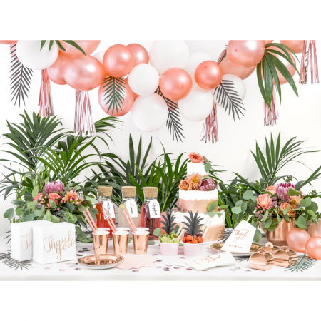Set 6 Farfurii Rose Gold, 23 cm [3]