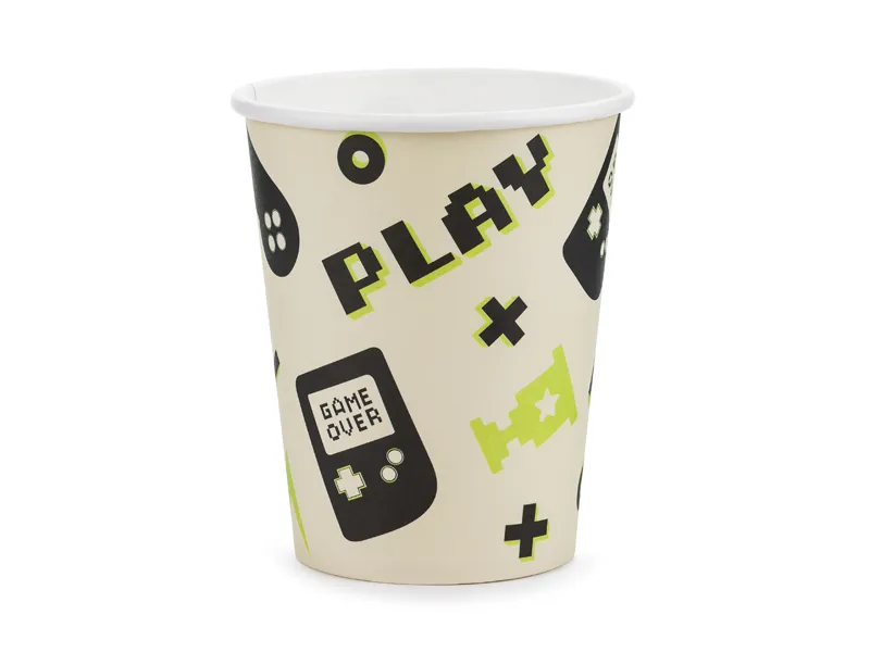 Game On - Set 6 Pahare Gamer, 220 ml