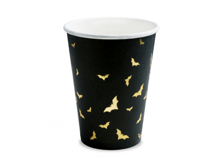 Set 6 Pahare Lilieci, Negru, 220 ml [0]