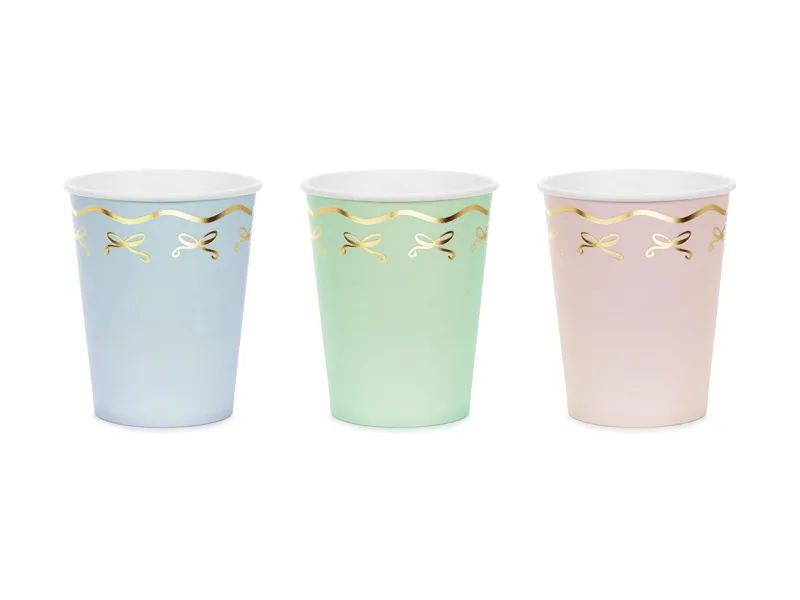 Petreceri Fete - Set 6 Pahare Unicorn, Mix, 220 ml