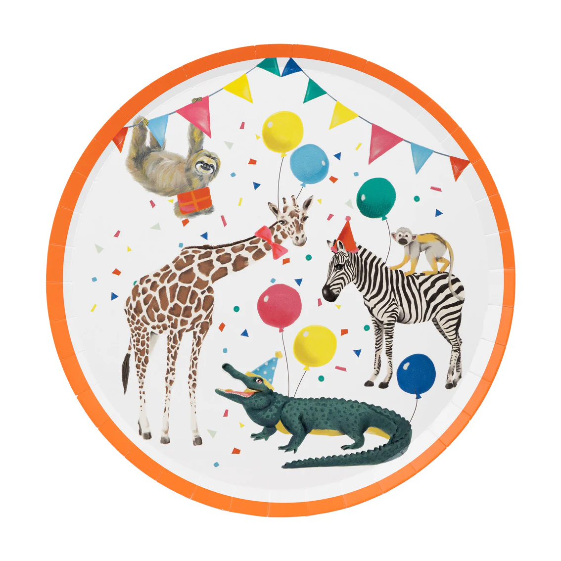 Farfurii - Set 8 Farfurii Safari, 25 cm