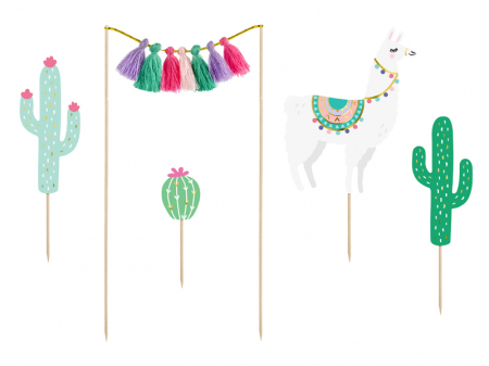 Set Decoratiuni Prajitura - Llama Party [0]