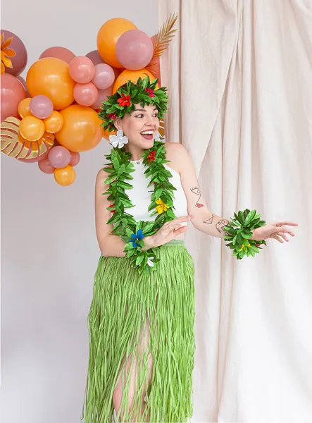 Set Hawaiian, Verde, Adulti [2]