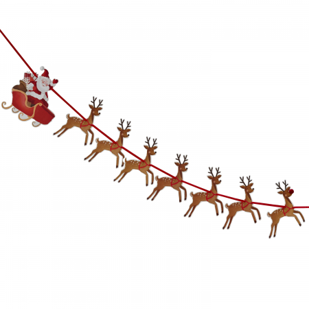 Ghirlanda Sania si Renii lui Mos Craciun [0]