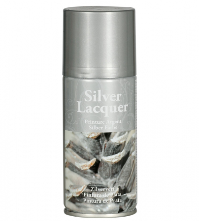 Anul Nou - Spray Decorativ Argintiu, 150 ml