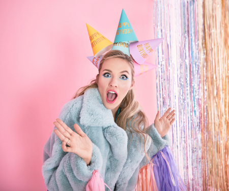 Set 6 Coifuri Happy Birthday Multicolor [4]