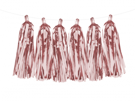 Heliu & Accesorii - Ghirlanda Franjuri Rose Gold