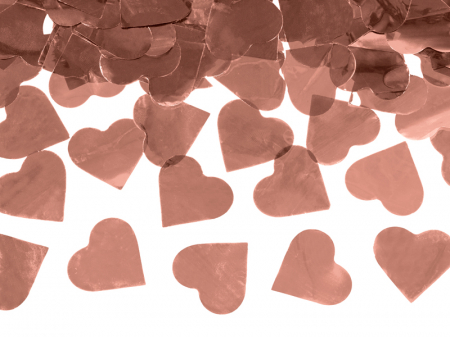 Tun Confetti Inimi Rose Gold - 60 cm [2]