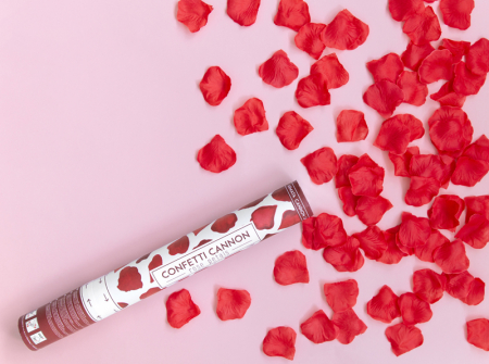 Tun Confetti Petale Rosii, 40 cm [3]