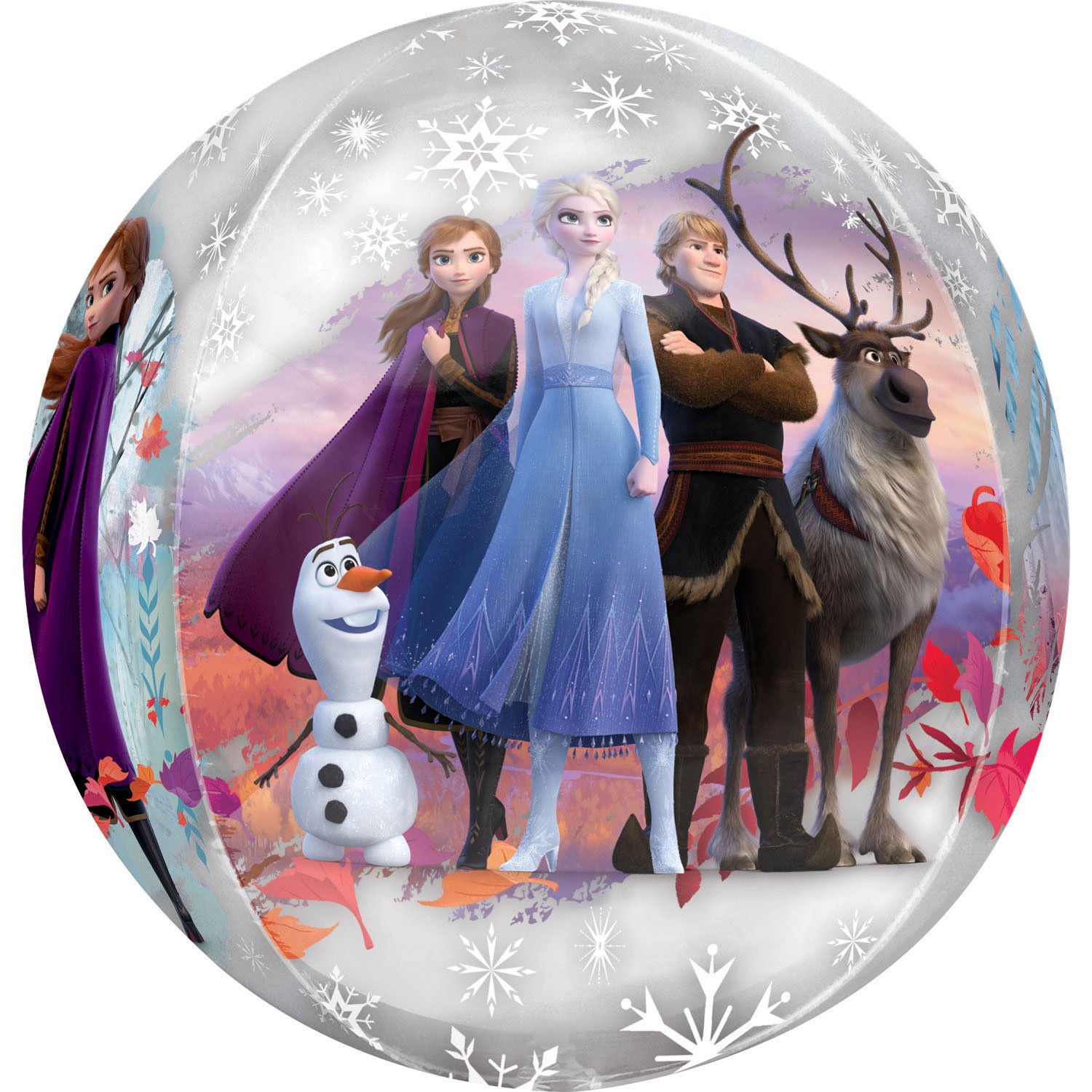 Balon Folie Orbz Frozen - 38x40 cm