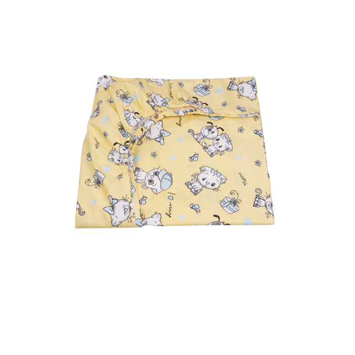 Cearsaf bumbac 100% model pisicute 120x60 cm [1]