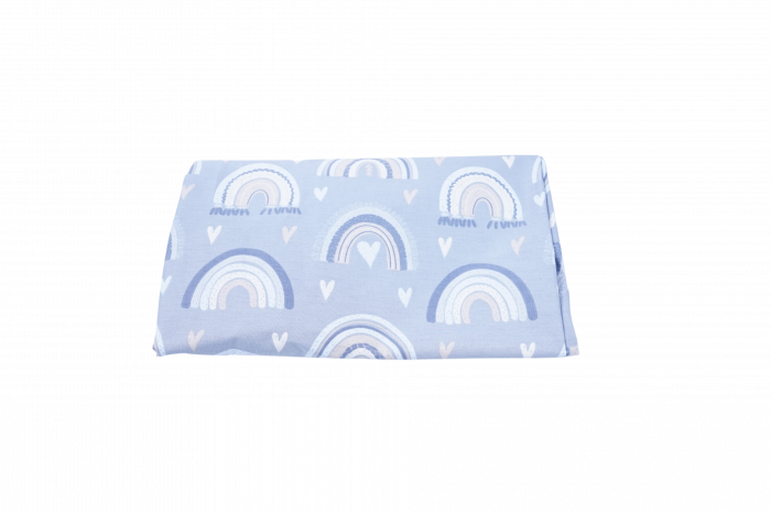 Cearsaf model curcubee blue 140X70 cm [2]