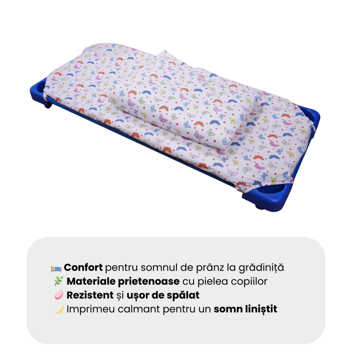 Cearsaf patut stivuibil gradinita sau cresa model fluturasi [5]