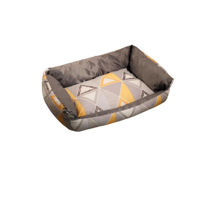 Culcuș tip coșuleț căței și pisici talie mică, bumbac și impermeabil 45x65 cm [6]