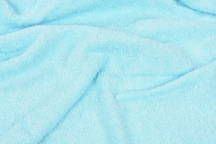 Halat de baie cu gluga frotir bumbac 100% culoare bleu [3]