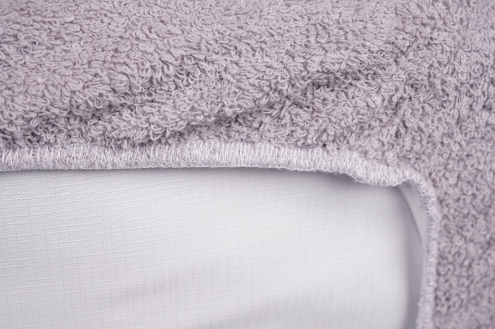 Husa masa de infasat si prosopel 80x50 cm frotir bumbac 100% culoare gri [2]