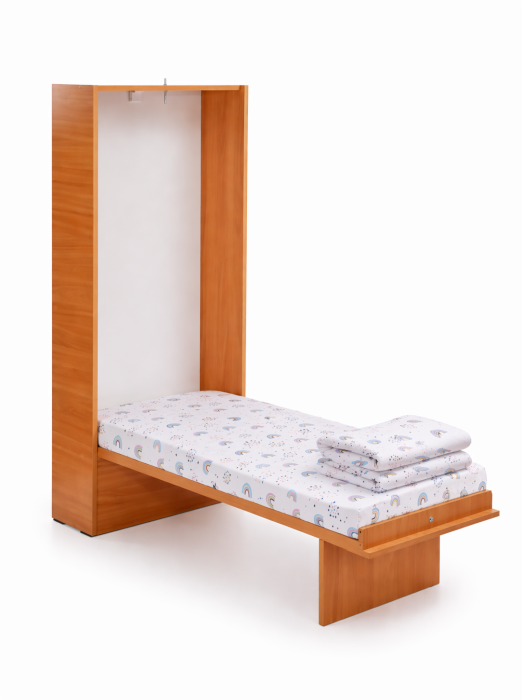 Lenjerie 2 piese pătuț incastrabil(140x60) pentru grădiniță sau creșă, bumbac 100%, model Curcubee [4]