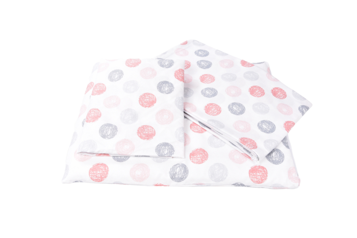 Lenjerie 3 piese bumbac 100%  model ghemotoace  patut 120x60 cm [1]