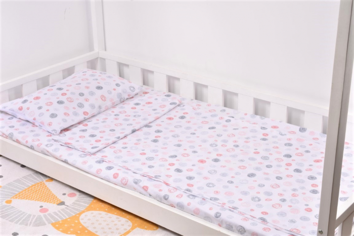 Lenjerie 3 piese pat 90x200 cm model Ghemotoace [2]