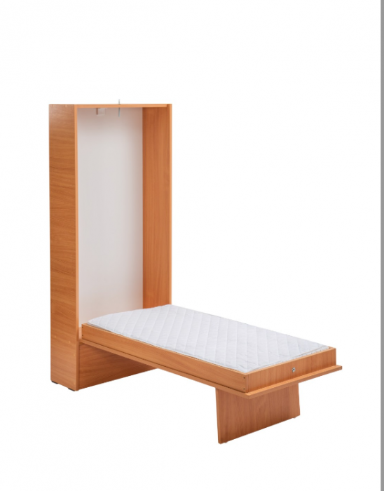 Lenjerie 3 piese patut incastrabil sau rabatabil bumbac 100% model norisori maro [6]