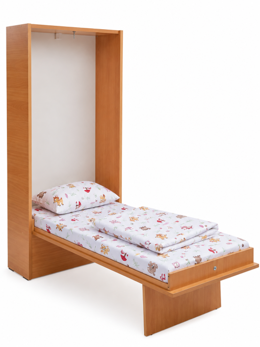Lenjerie 5 piese patut incastrabil model animalute si ciuperci [2]