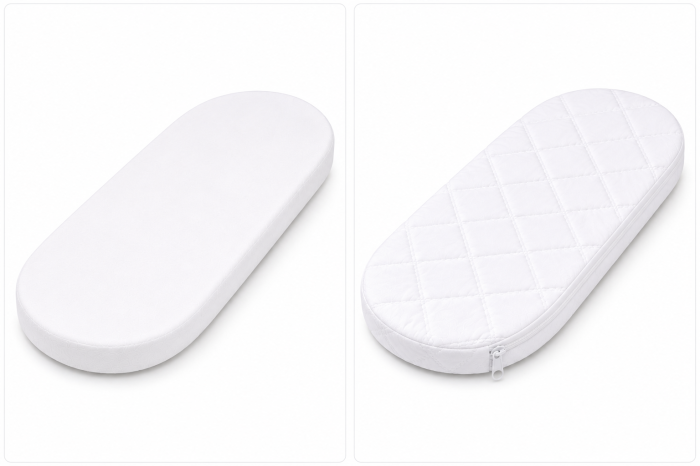 Pachet saltea landou + cearsaf 72x28x3 cm [2]