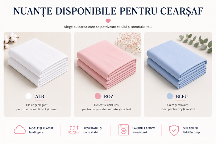 Pachet saltea landou + cearșaf 74x35x3 cm [3]