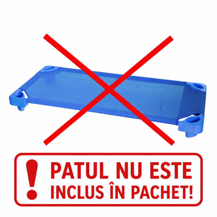 Pachet Set lenjerie 3 piese bumbac 100%, pătuț stivuibil model rachete + protecție impermeabilă [5]