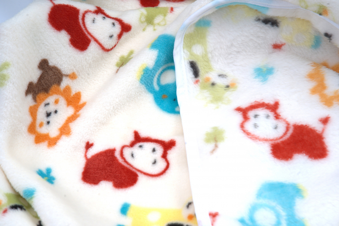 Paturica Bebe 90x70 cm – Model Animalute, Moale si Calduroasa, cu Doua Fete [4]