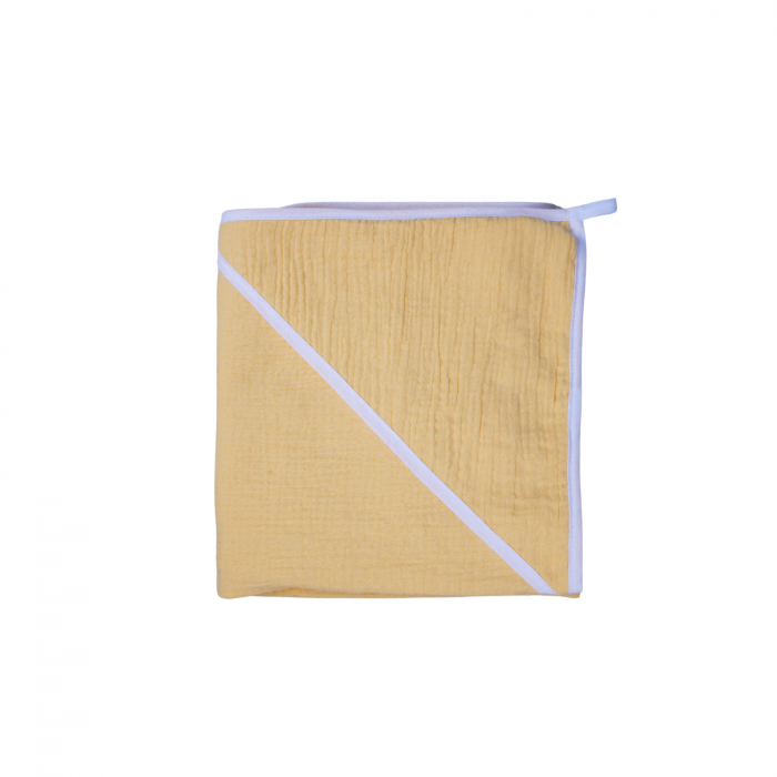 Prosop din muselina organica bumbac 100%, 75x75 cm [3]