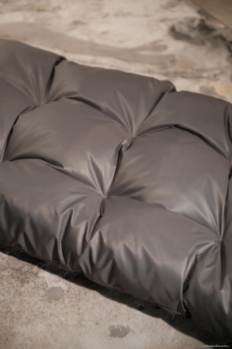 Saltea pernă impermeabilă, matlasată, pentru căței și pisici, talie medie si mică, pentru interior și exterior, 100x65 cm [3]