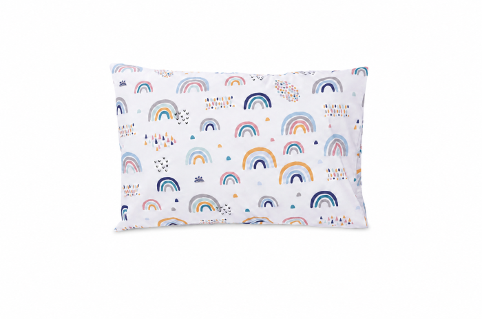 Set 3 huse pernuță 40x28 cm- Curcubee pe fond închis, Steluțe mici bleu și Curcubee colorate [4]