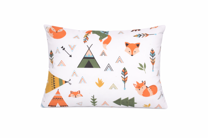 Set 3 huse pernuță 40x28 cm- Model Animăluțe și ciuperci, Animăluțe și Animăluțe safari [3]