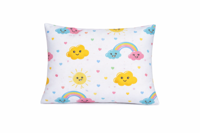 Set 3 huse pernuță 40x28 cm – Model cu rățuște, Curcubee și norișori și Albinuțe și buburuze [4]