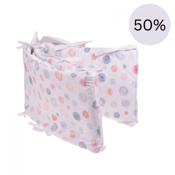 Aparatoare bumbac 100% 180x33 cm, model ghemotoace, pentru patut de  120x60 cm [1]