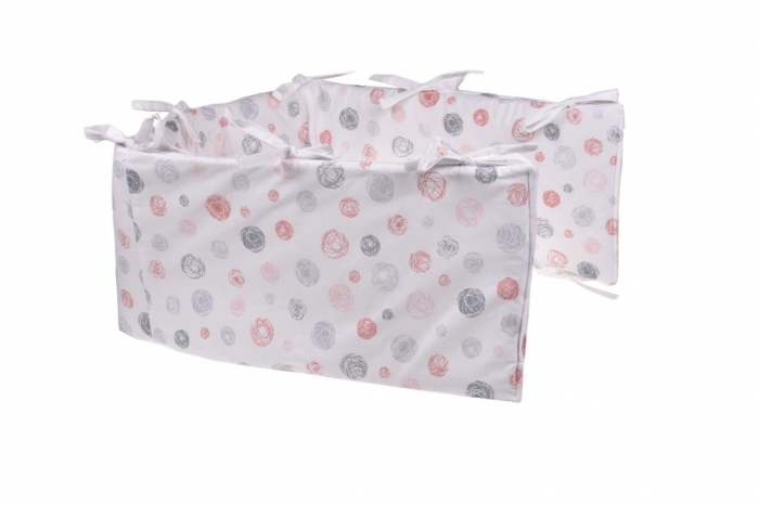 Aparatoare bumbac 100% 180x33 cm, model ghemotoace, pentru patut de  120x60 cm [2]