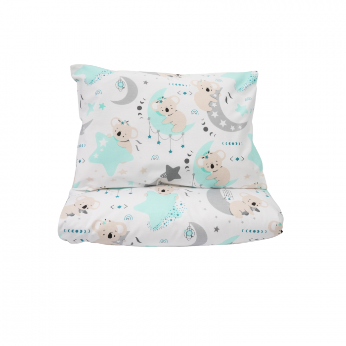 Set complet Lenjerie 5 piese patut incastrabil rabatabil bumbac 100% ursulet Koala [1]