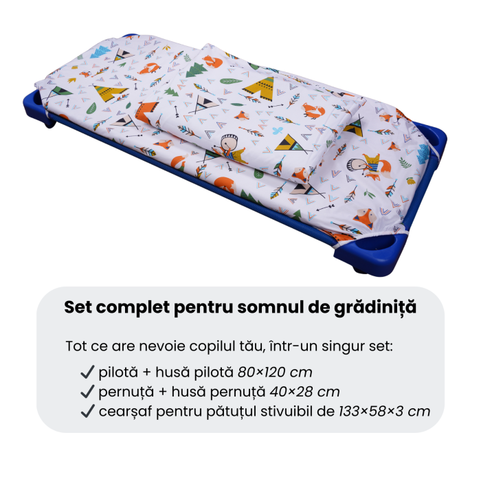 Lenjerie 5 piese patut stivuibil model animalute [4]