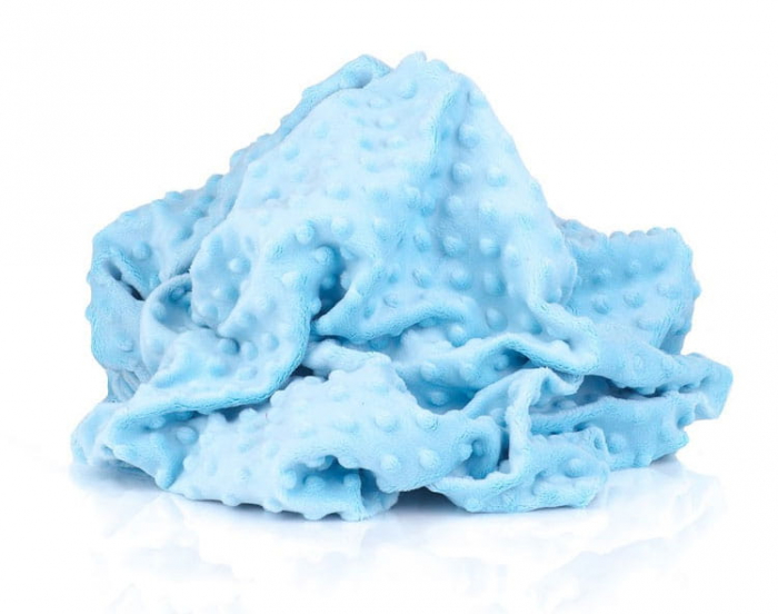 Set saculet si prosopel gradinita model masinute si plus minky bleu [2]