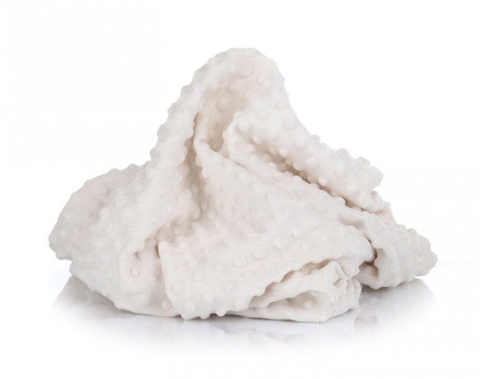 Set saculet si prosopel gradinita model balerine mici roz si plus minky crem [3]
