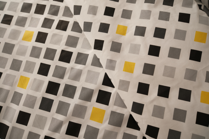 Golden Grid  - lenjerie de pat bumbac 100% personalizabila pe dimensiuni [2]
