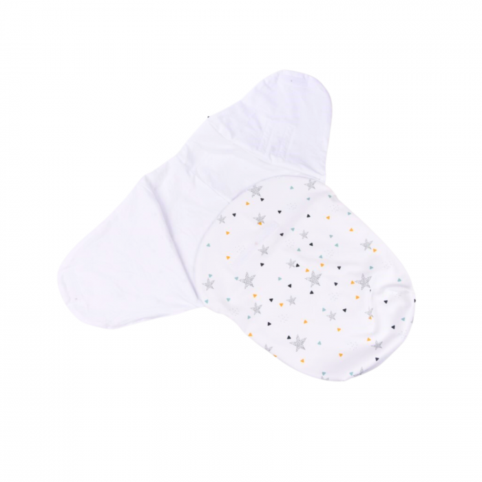Sistem de infasat bumbac 100% model Stelute colorate 0-3 luni [2]