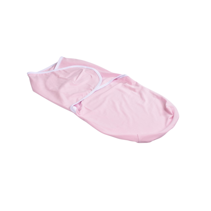 Sistem de infasat bumbac organic roz, prindere cu arici 0-6 luni [1]