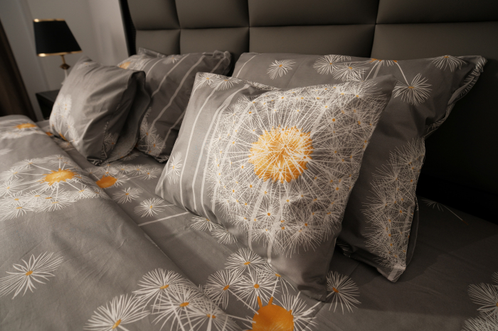 Golden Bloom - lenjerie de pat bumbac 100% personalizabila pe dimensiuni [4]