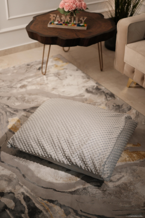 Perna Minky Premium pentru catei si pisici, talie medie si mica, cu Buzunar tip paturica, 80×70 cm [2]