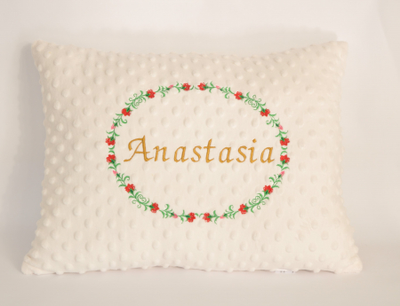 Decorul camerei - Perna personalizata trandafiri