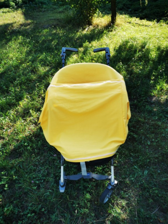 Esarfa alaptare  5 in 1  bumbac culoare galbena [1]
