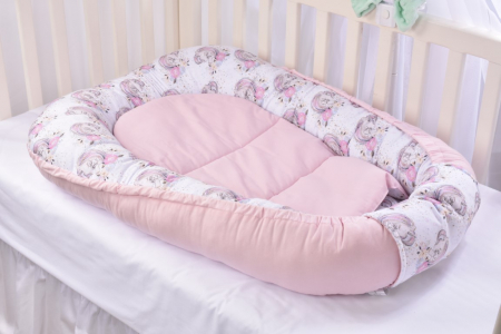 Babynest model unicorni si roz Paturica Fermecata [2]