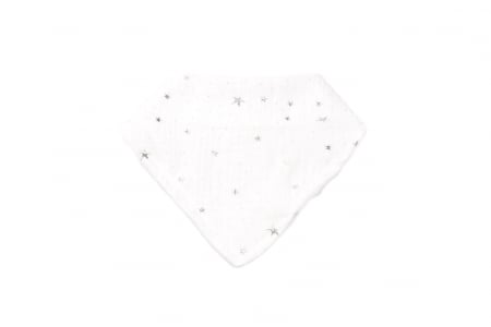 Set 3 bavete muselina bumbac organic GOTS crem bleu si galben [2]
